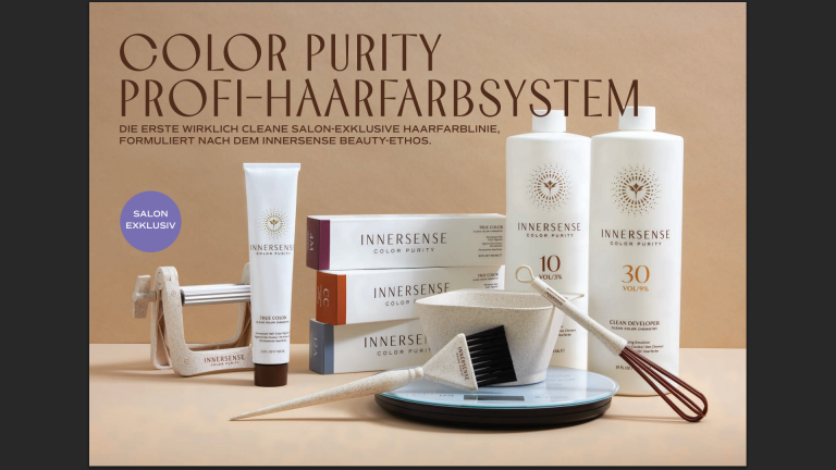 Produktlinie von INNERSENSE Color Purity Profi-Haarfarbsystem