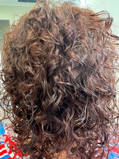 Beispiele Frisuren Locken Nachher