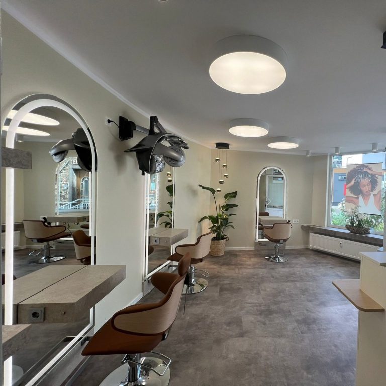 Blick in den Friseursalon